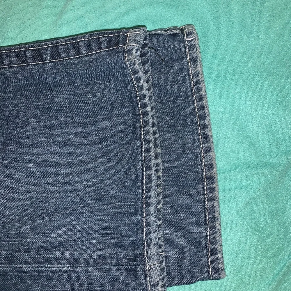 True Religion Ricky Straight Leg Jeans Size 34 Made in USA‎